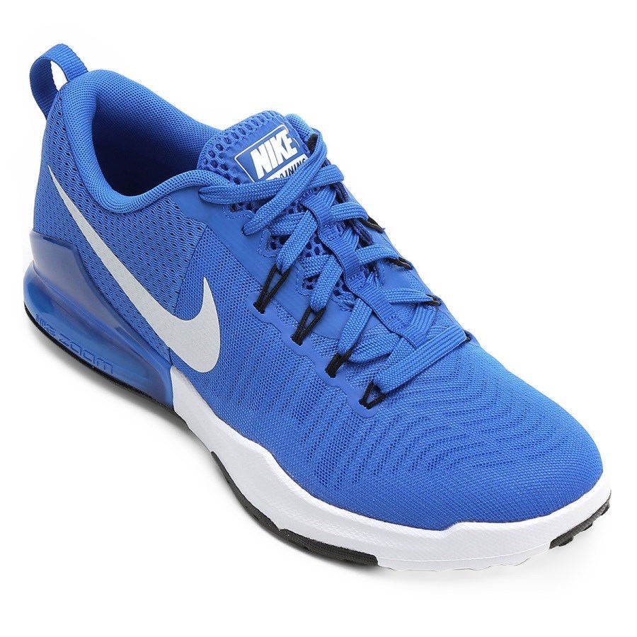 nike zoom train action blue training shoes